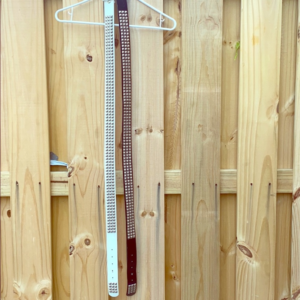 Vintage hot topic studded belts